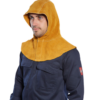 CAGOULE SOUDEUR EN CUIR DE VACHETTE FENDU RESISTANTE AUX FLAMMES