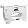 SEPARATEUR DE VOIE ALPHABLOC PLIABLE COULEUR BLANC HAUTEUR 1 METRE