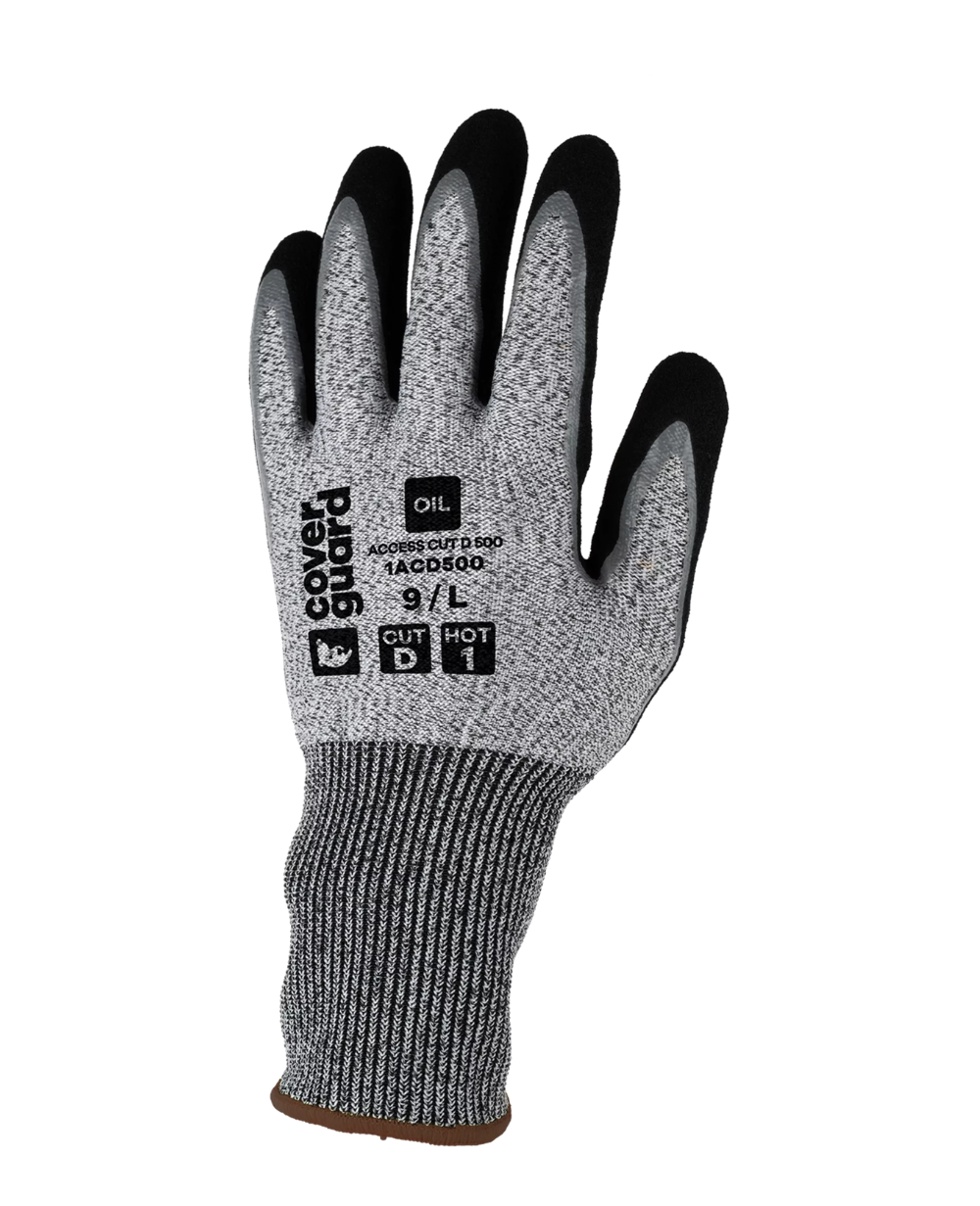 GANT ANTI-COUPURE HPPE COVERGUARD ACCESS CUT D 500 ENDUCTION NITRILE SABLE