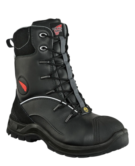 CHAUSSURE DE SECURITE HAUTE IMPERMABLE RED WING EN CUIR PETROKING